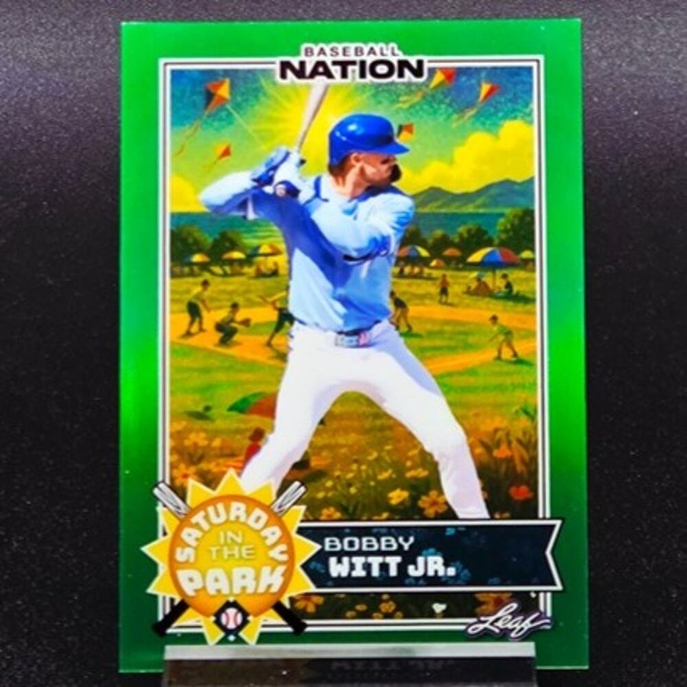 2025 Bobby Witt Jr 3/5 Saturday in the Park Kansas City Royals Star